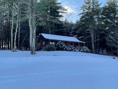 Get far away. The Log Cabin on Hidden Valley Farm