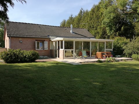 Quiet and bright house.