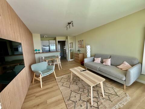 Airbnb performant: Facing the sea, Stella Beach à Cucq