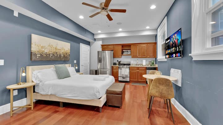Cozy Studio | Old City | 1bed |Independence Hall - Germantown - Philadelphia