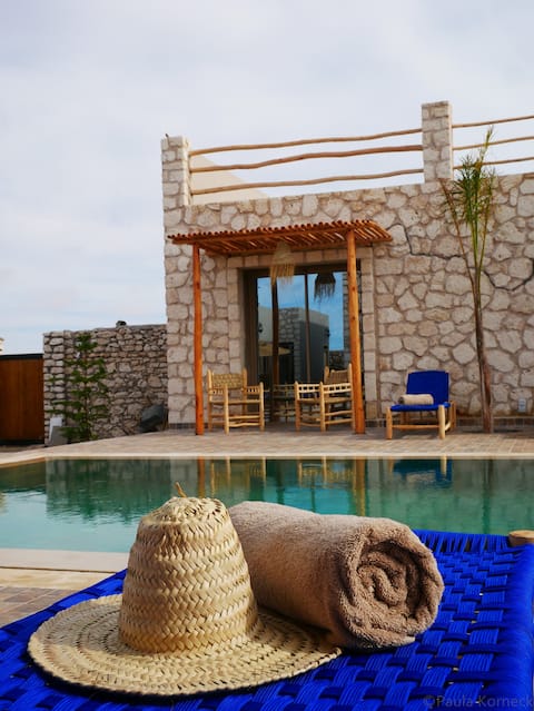 Bungalow with a pool