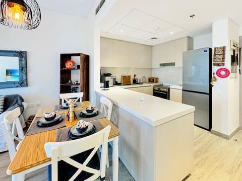 Beautiful apartment steps away from Ferrari world