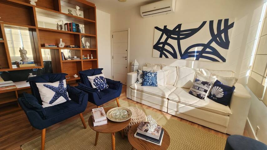 Ipanema luxo, design vista mar