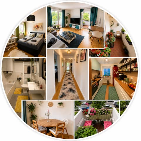 Top Airbnb: Cozy 2-room apartment in Munich-Schwabing in Am Luitpoldpark