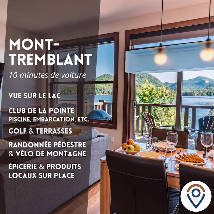 Loft Au Bord Du Lac Et Vue Sur Les Montagnes - Laurentides