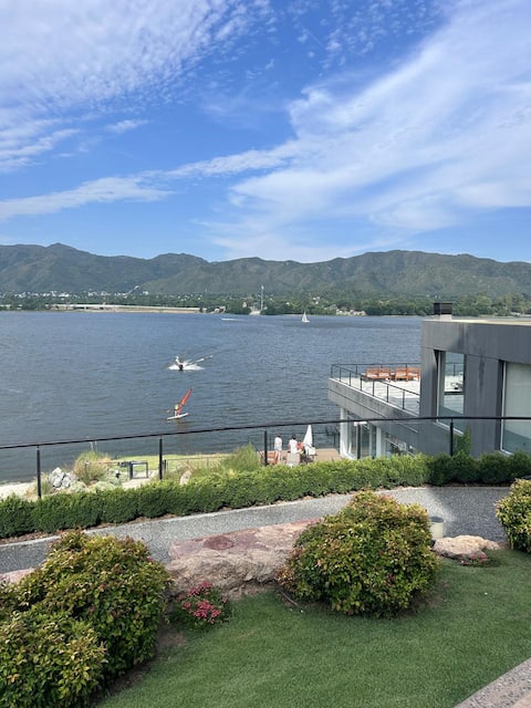 apartment with a lake view