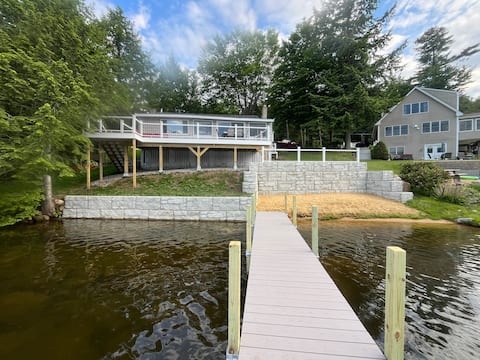 Rustic cottage on Sawyer Lake