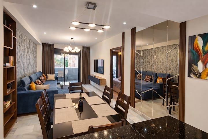 Beachside Marina Bay Apartment  Pool - Tanger