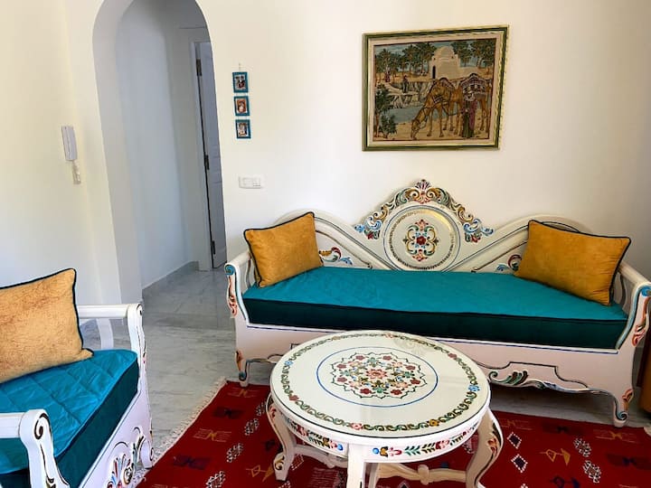 Marsa Cosy Authentic Apartment - Sidi Bou Said