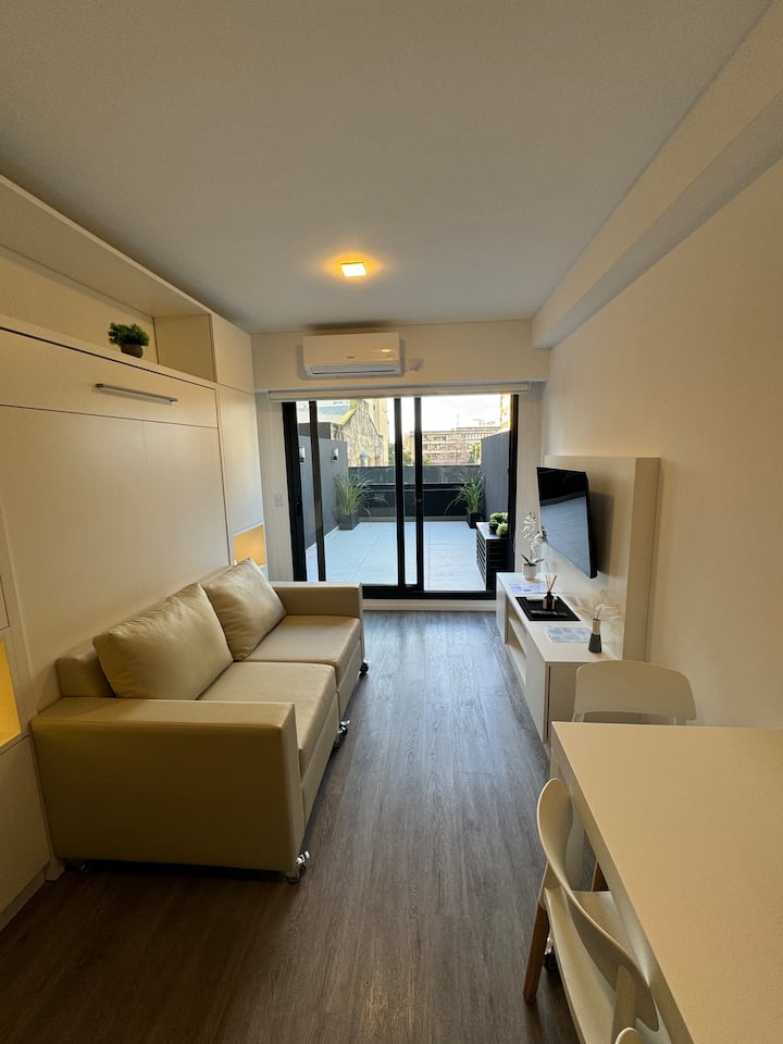 Квартира-студия с удобствами в районе Colegiales и Palermo