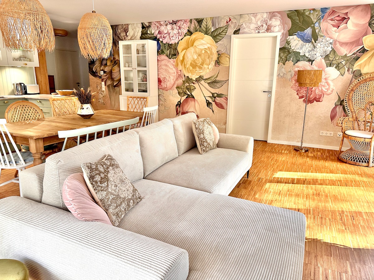 Top performing Airbnb: Townhouse with garden in Kassel