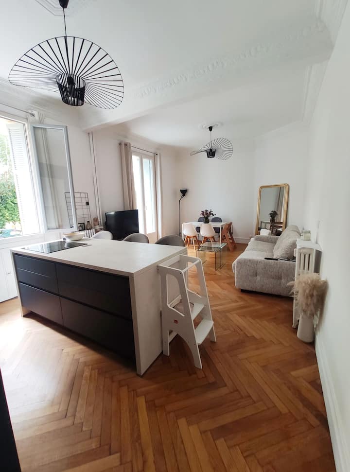 Appartement 4-5pers Avec Jardin - Nicea