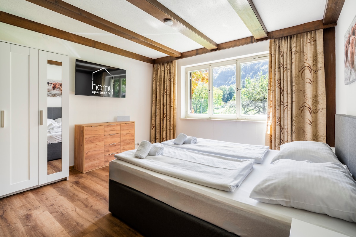 Dormitorio 1
Cama doble: 160 x 200 cm