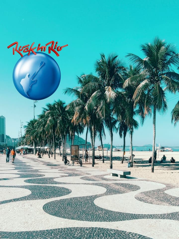 Studio Pé Na Areia | 3min. Praia - Copacabana