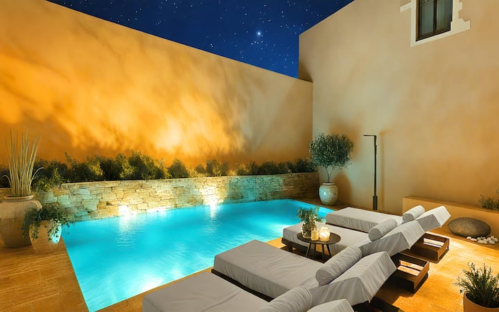 Roustico Luxury Villa Heated Pool & Whirpool - Crete