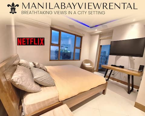 Luxury King 4BR 3BA w/Balcony Bayview Pool Netflix