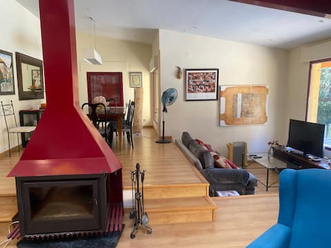 A villa directly in a natural park. A luxury