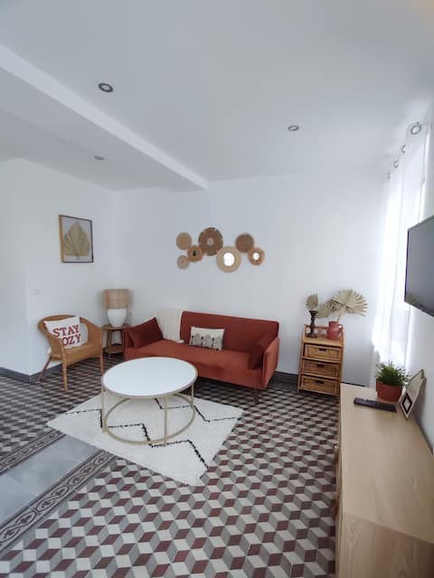 Cocooning-style townhouse