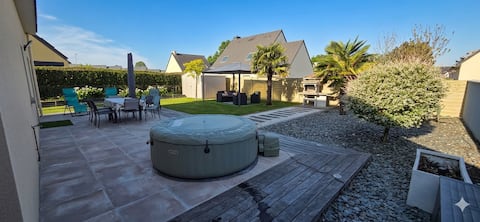 4 bedroom house / 8 people