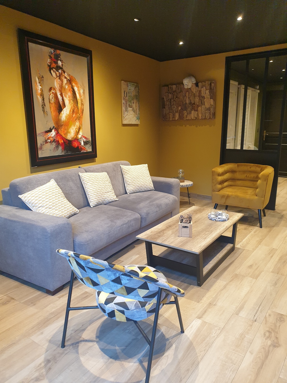 Top performing Airbnb: The Patio house in the city center, 3-star rating 1 night minimum in Étaples