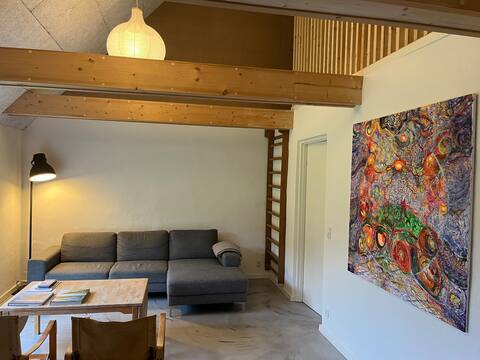 Successful Airbnb property: Apartment on a four-acre farm surrounded by nature in Syddjurs