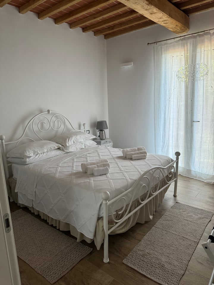 Spálňa s manželskou posteľou 