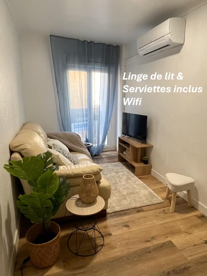 Maison Climatisée 4 Pers – Mer & Montagne - Elne