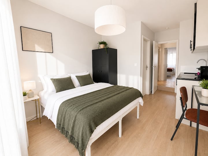M072 Joli Studio éLégant Et Confortable - Annemasse