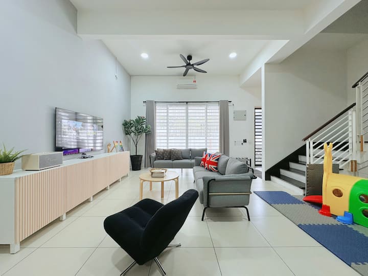 14pax Bm大山脚 Spacious Double-storey Alma Aeonjusco - Batu Kawan