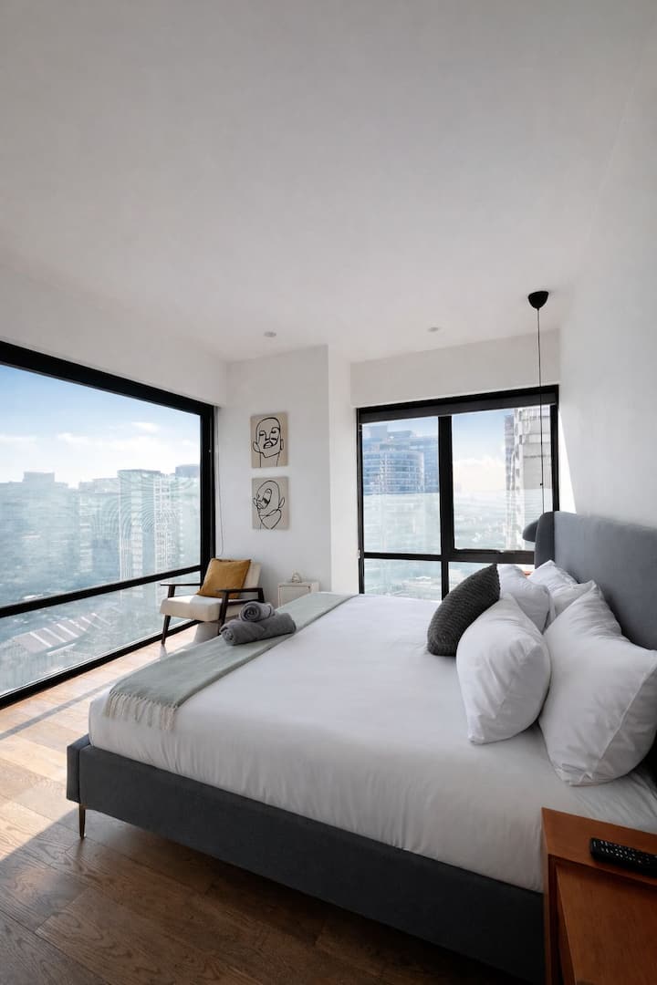 3br Upscale Retreat:best Location Polanco Pool&gym - 墨西哥城