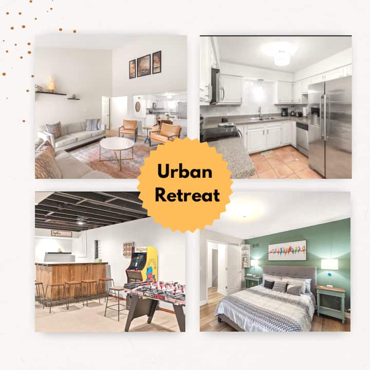 Urban Retreat- 4 Bedroom Home