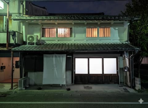 Gifu Old Machiya. Castle & River. Full Comfort.