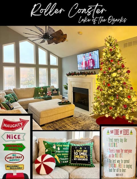 Decorated for Christmas! Late Check out on Sunday!