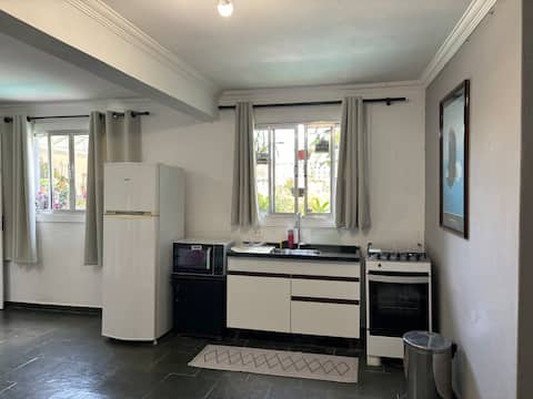 Delicinha Studio with kitchen and garage