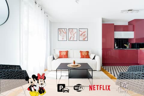 Top Airbnb: The Sublime 5 minutes from Disneyland - Free Parking in Serris