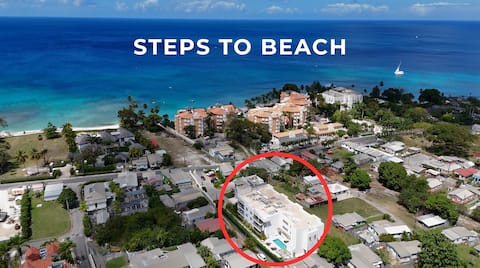 Modern 2BR Beachside Haven | Ground Floor | Pool