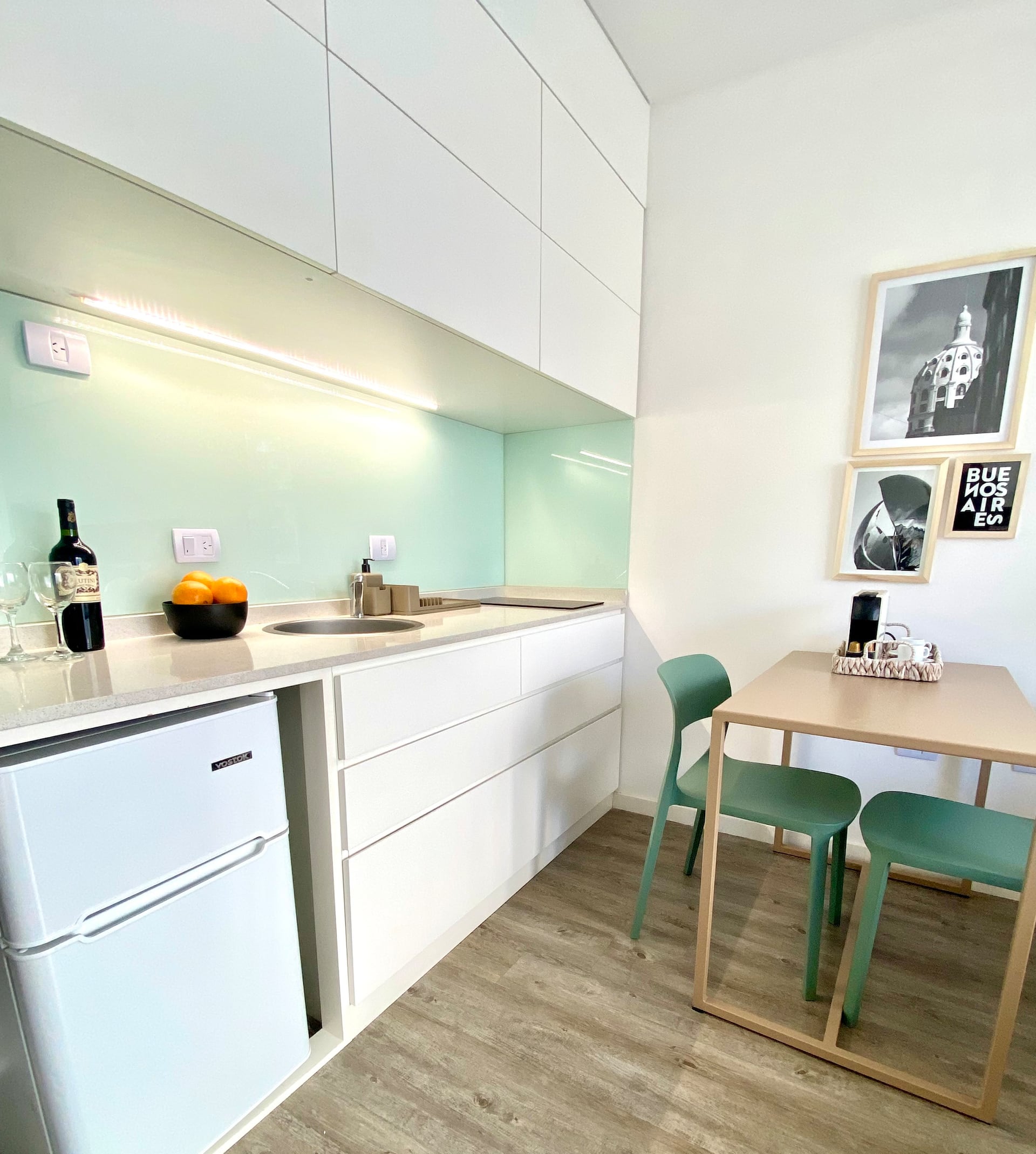 Small studio with balcony and pool in Palermo Hollywood