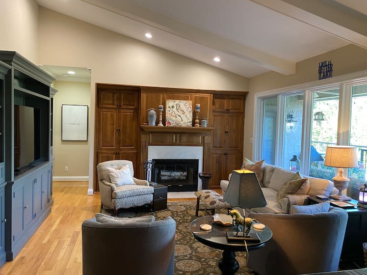 5 Star Secluded Luxury Lakefront Retreat With Dock - Canvas Church, Lenoir City