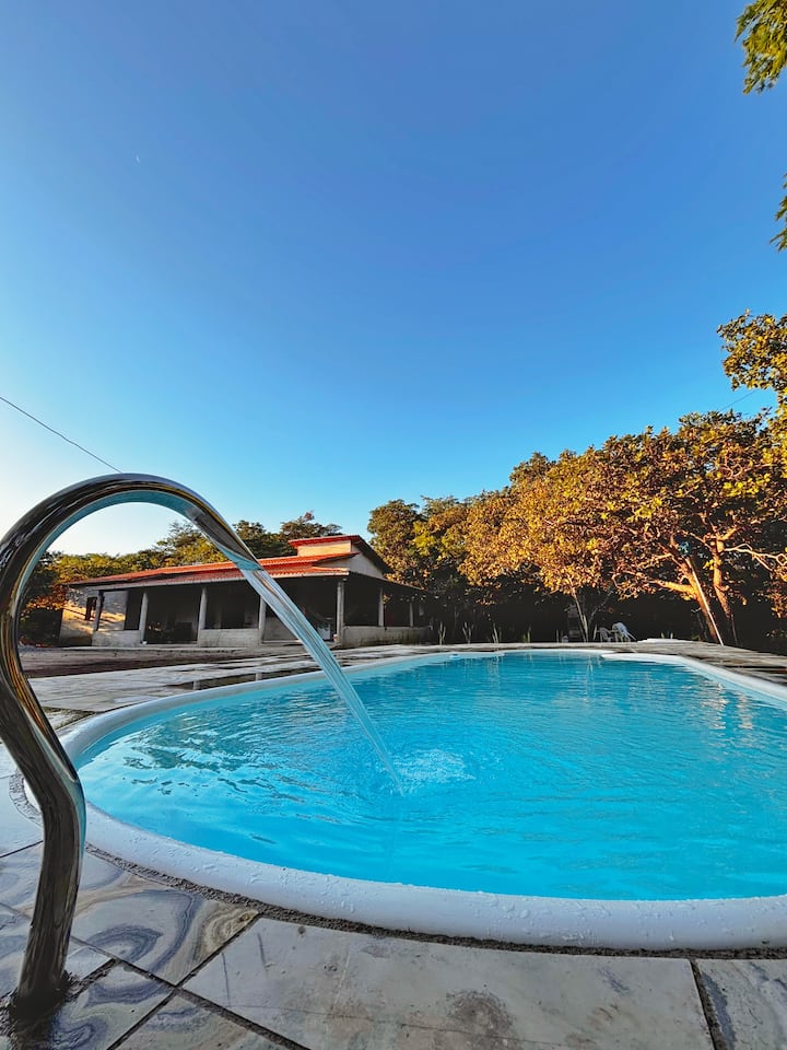 House with pool near Bosque d Serra Restaurant