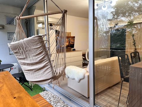 Popular Airbnb listing: 21#Modern & Relaxing stay with amazing Green views in Colegiales