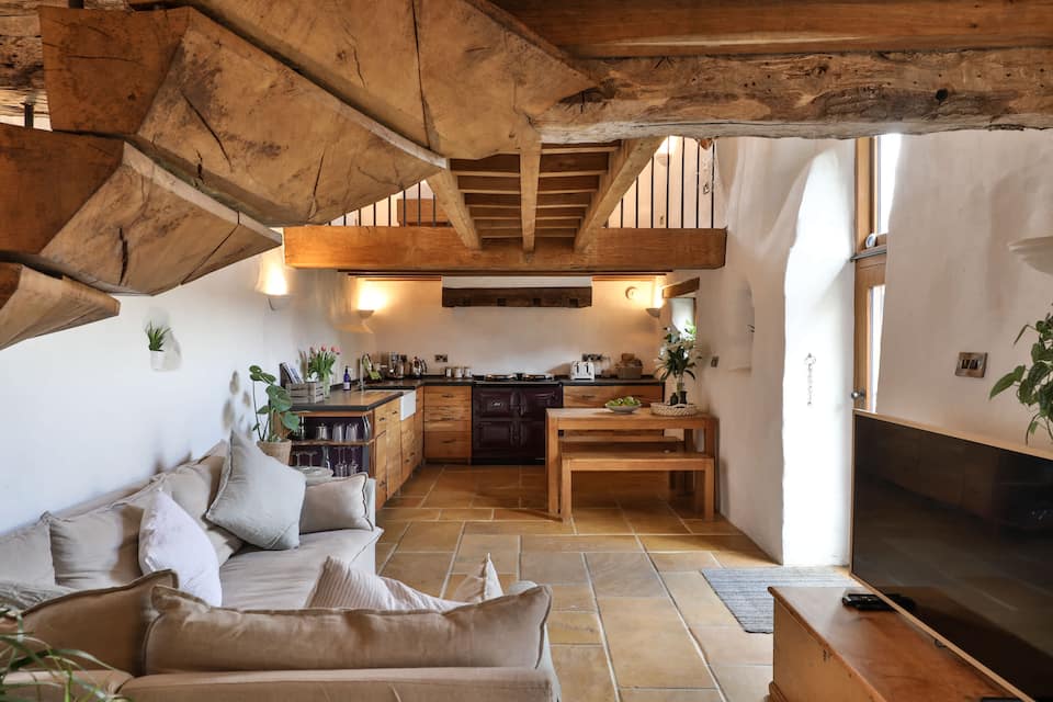 The Shippon, a barn near Croyde, Devon, United Kingdom, photo 1 of 10