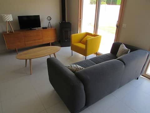 Top Airbnb: 3-star villa with all comforts close to the sea in Pornic