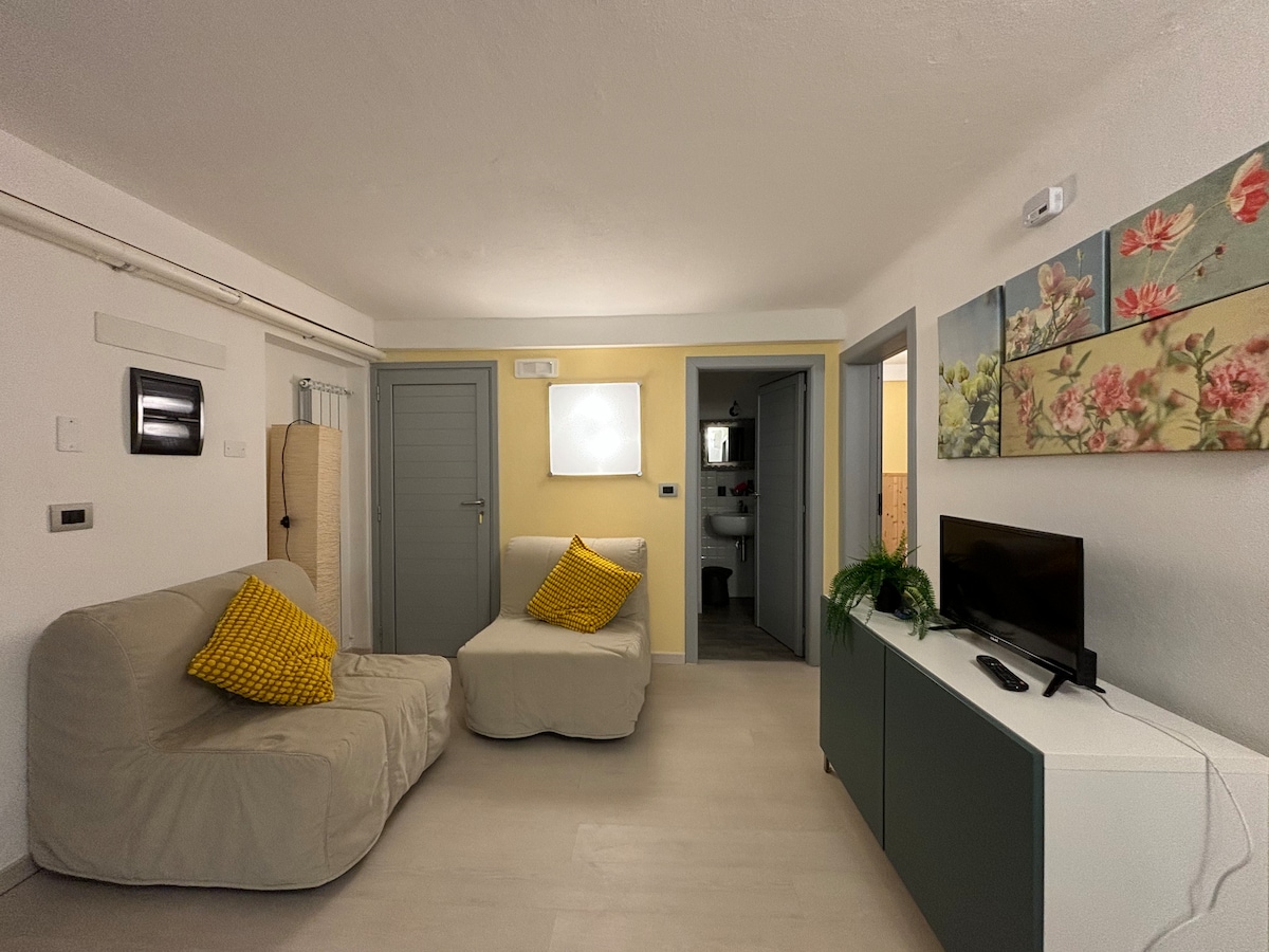 Erfolgreiche Airbnb-Immobilie: Cozy apartment within walking distance of the sea in Varazze