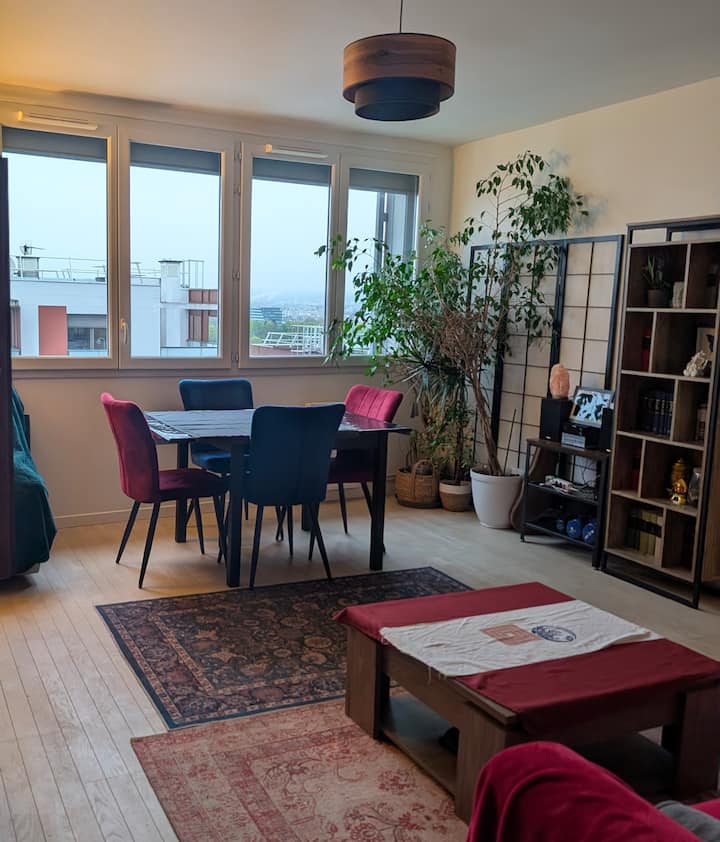 Bel Appartement 80m2 | 15 Mn Défense | Parking - Nanterre