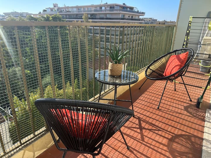 Confort & Climatisation Parking Privéproche Mer - Juan-les-Pins