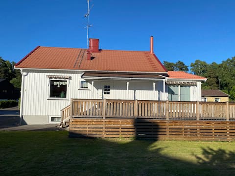 Walk to town, lake and forest