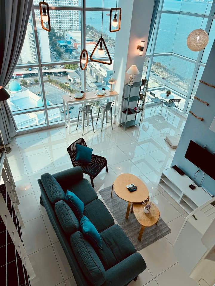 【NEW】Panorama Komtar SeaView @ Meritime Suites Kps