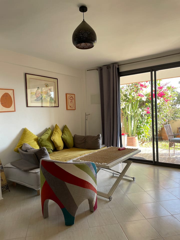 Appartement Avec Jardin Terrasse Et Deux Piscines - Taghazout