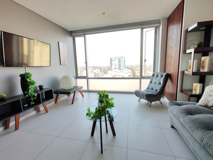 Moderno Y Comodo Departamento Con Hermosa Vista - Mexico City