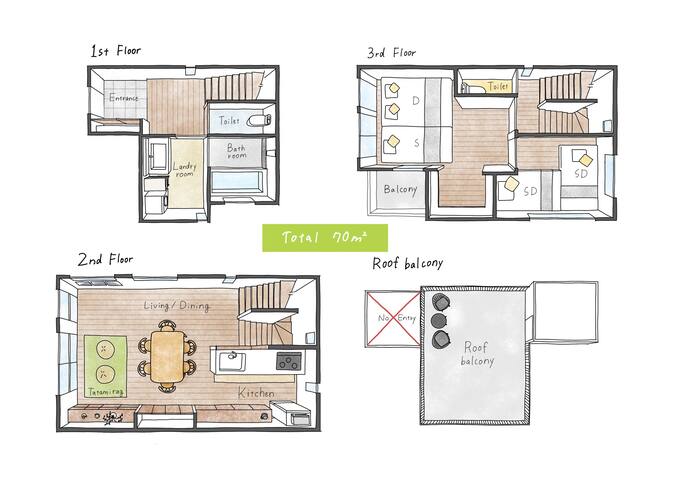 Peaceful Rooftop House near Ikebukuro| Easy Access gallery image 5